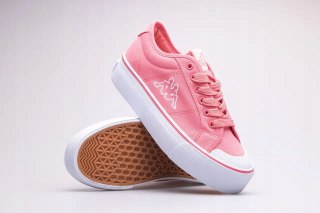 Kappa Boron Low Trampki Sneakersy Damskie Na Platformie Różowe