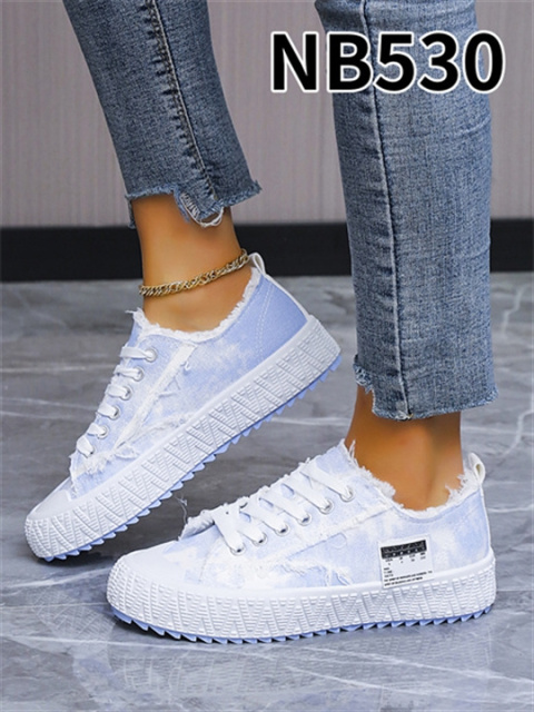 ModnyLook Jasnoniebieskie Błękitne Damskie Trampki z Przetarciami ModnyLook Jasnoniebieskie Błękitne Damskie Trampki z Przetarciami